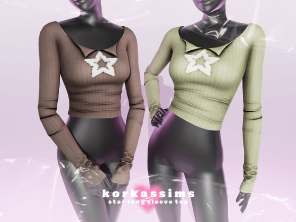 star long sleeve top