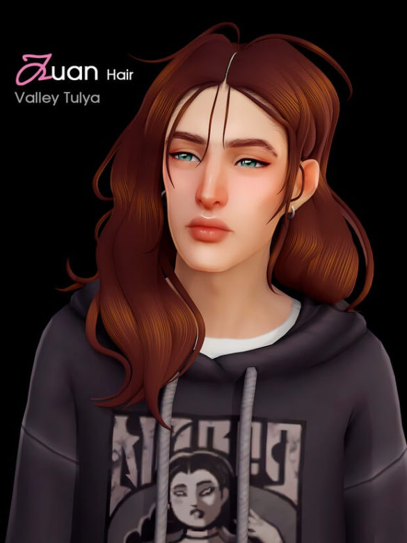 The Sims 4 Juan Hair