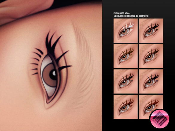2D Eyelashes N144
