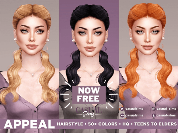 Appeal Hairstyle NOW FREE