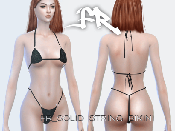 FR_Solid String Bikini