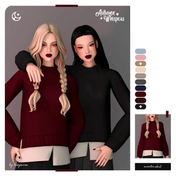 Sweater Shirt - Autumn Whispers Collection