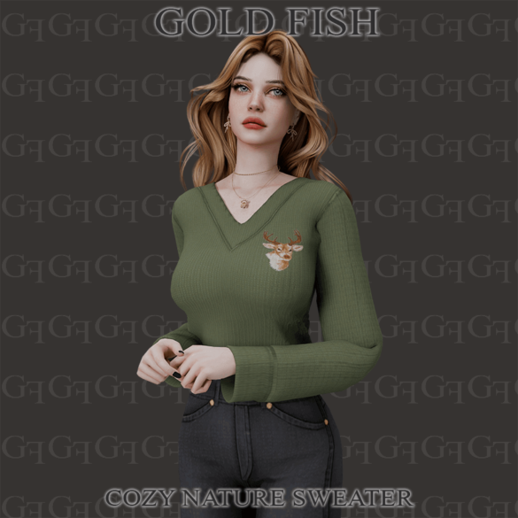 GoldFish Cozy Nature Sweater