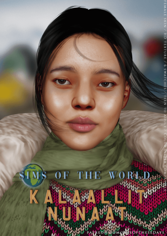 Sims of the World Kalaallit Nunaat Groenland SKIN