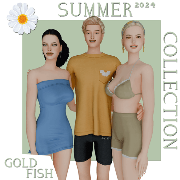 GoldFish summer clothing collection for CF