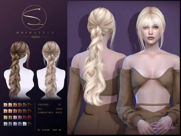 S-Club_020625_Long Ponytail hairstyle