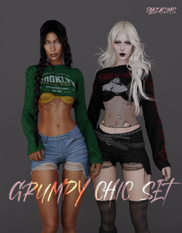grungy chic set