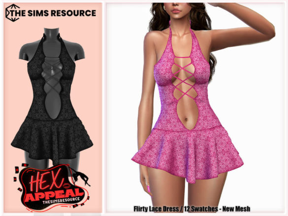 The Hex Appeal Flirty Lace Dress