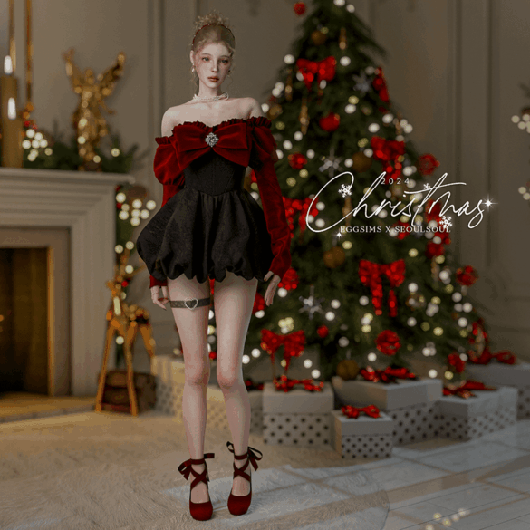 EGGSIMS X-mas Acc set