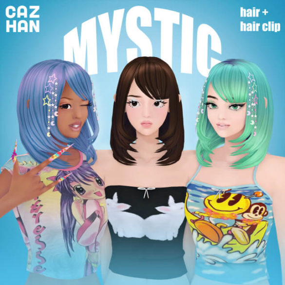 MYSTIC Hair and Hair clips