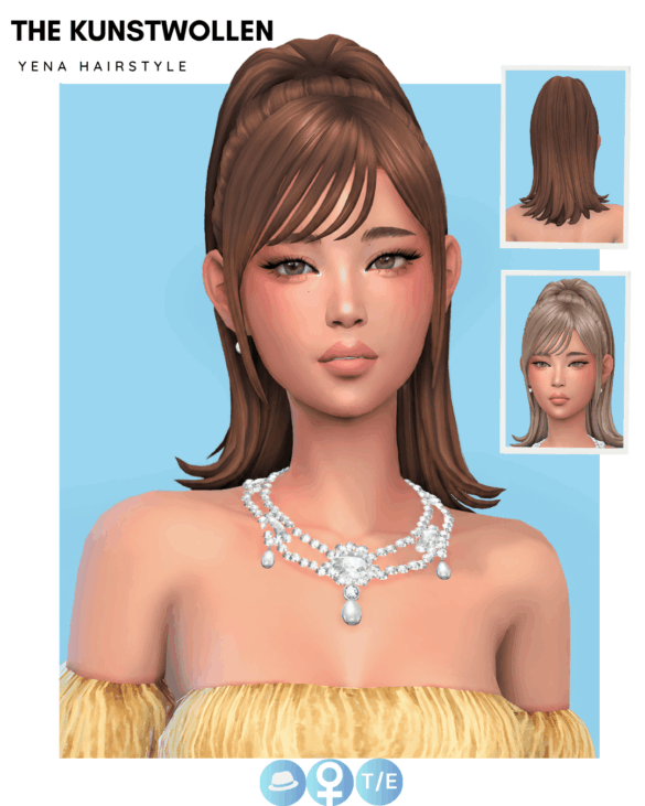 Yena hairstyle