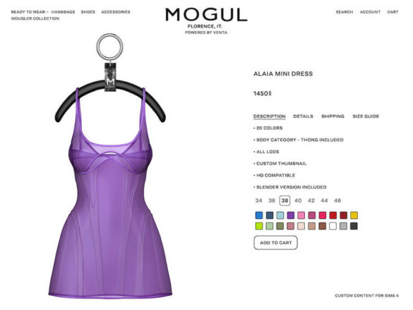 MOGUL - Alaia Mini Dress